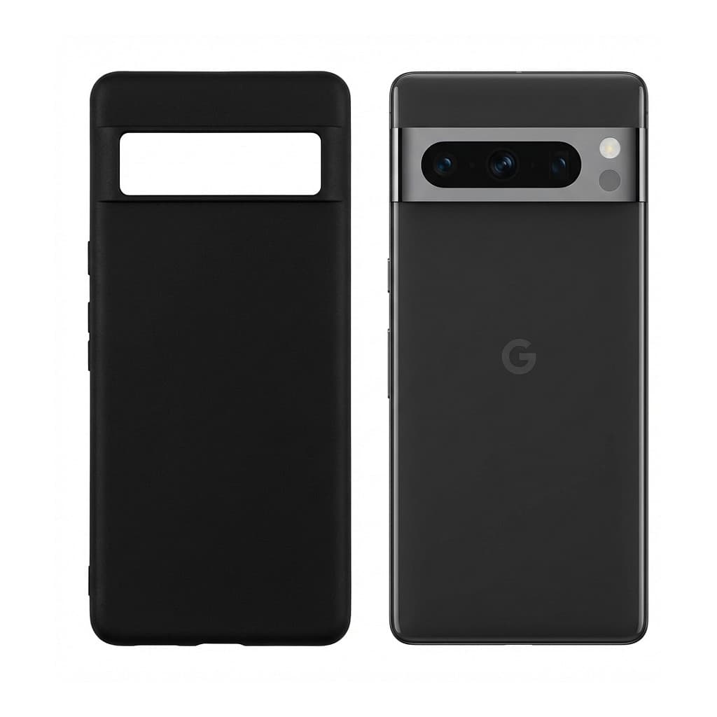 Pedea Soft Tpu Case Fr Google Pixel 8 Pro, Schwarz