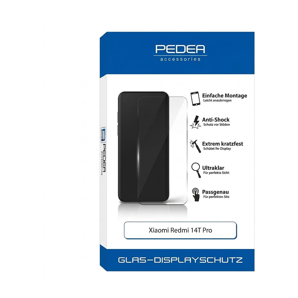 Pedea Display-Schutzglas Fr Xiaomi Redmi 14t