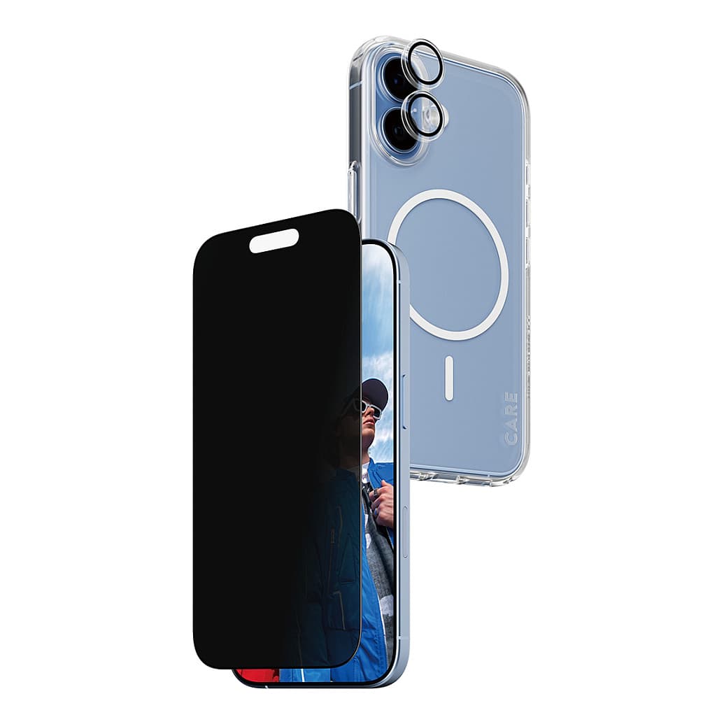 Panzerglass ® | Care By ® 3-In-1 Flagship Privacy Bundle Iphone 17