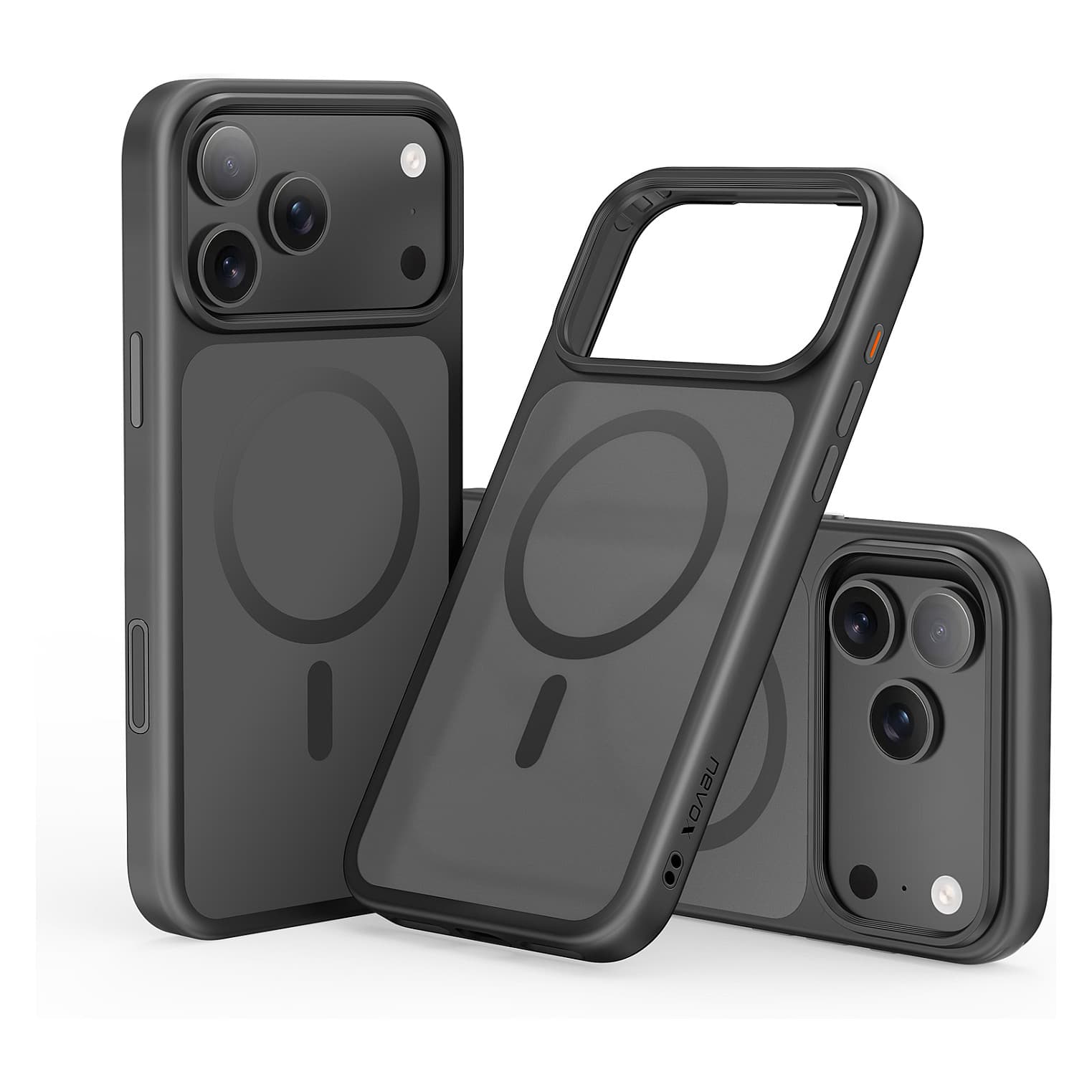 Nevox Styleshell Invisioiphone 17 Pro Kompatibel Mit Magsafe Schwarz