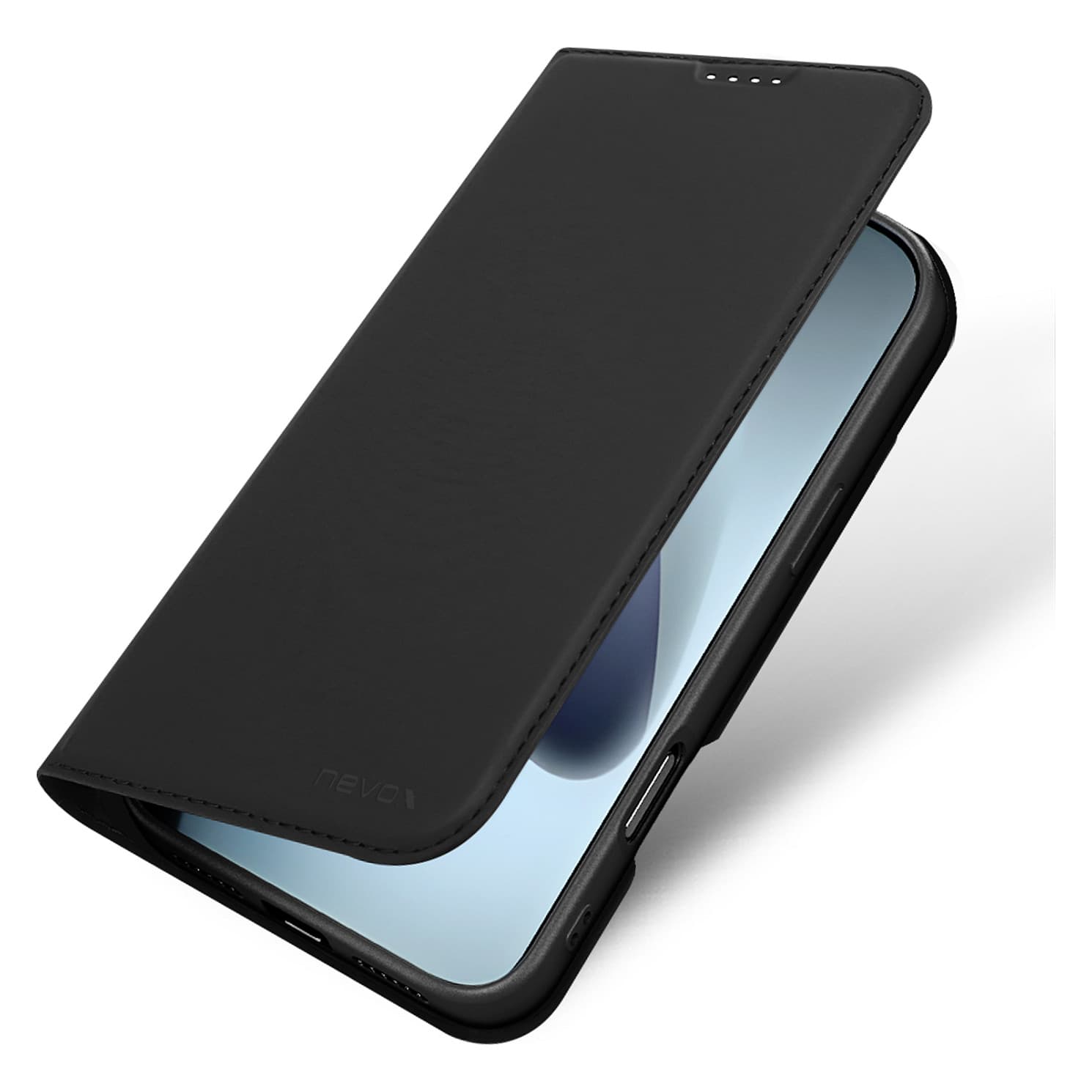 Nevox Vario Series - Iphone 17 Pro Booktasche, Schwarz