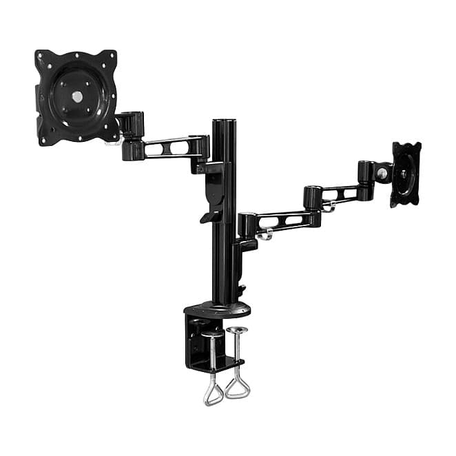 Logilink Monitorhalterung 2-Fach, 13-26"", Aluminium