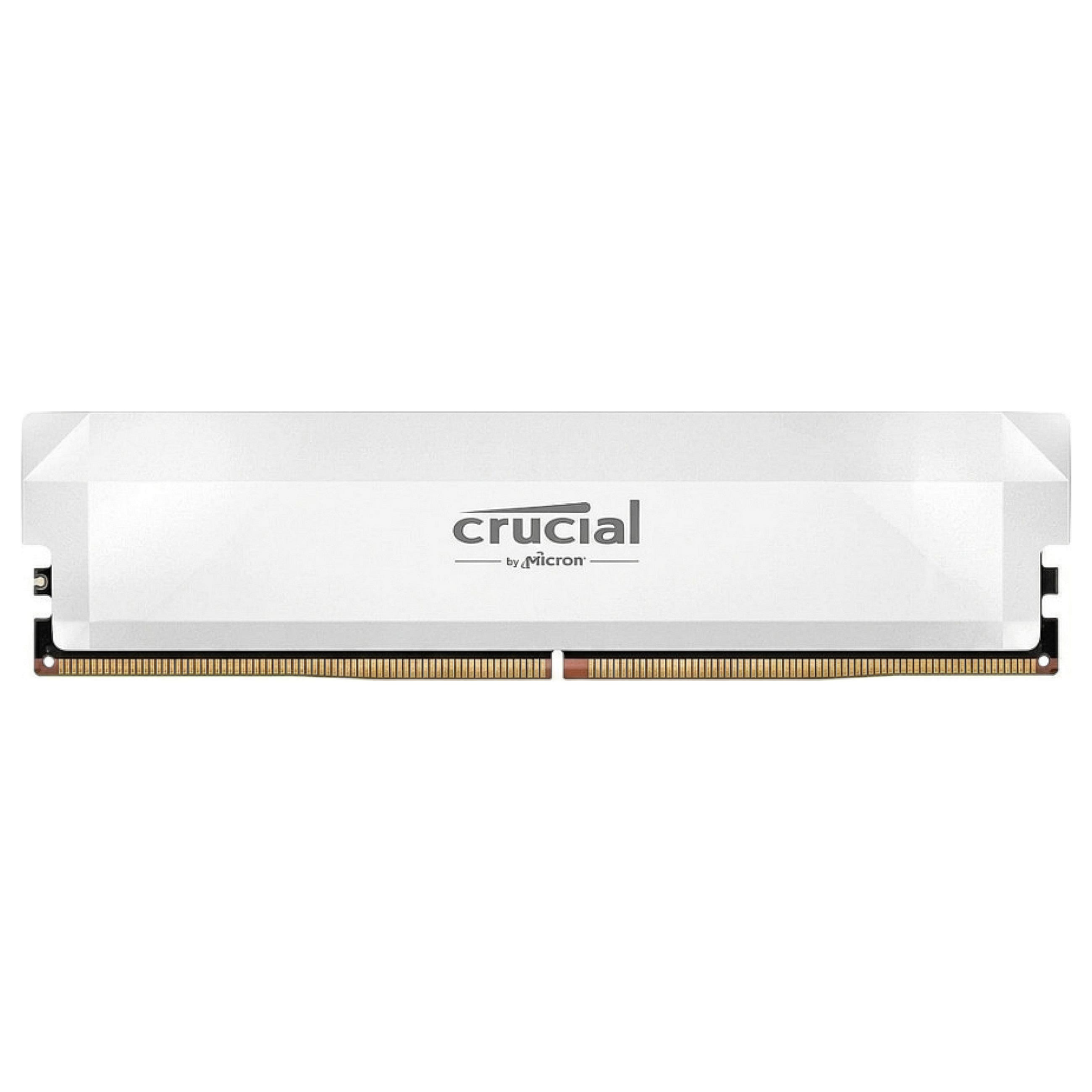 16gb Crucial Pro Oc Modul Dimm 288-Pin - 6400 Mt/S / Pc5-51200 - Cl32 - 1.35 V - Ungepuffert - Schnee-Fuchs-Wei