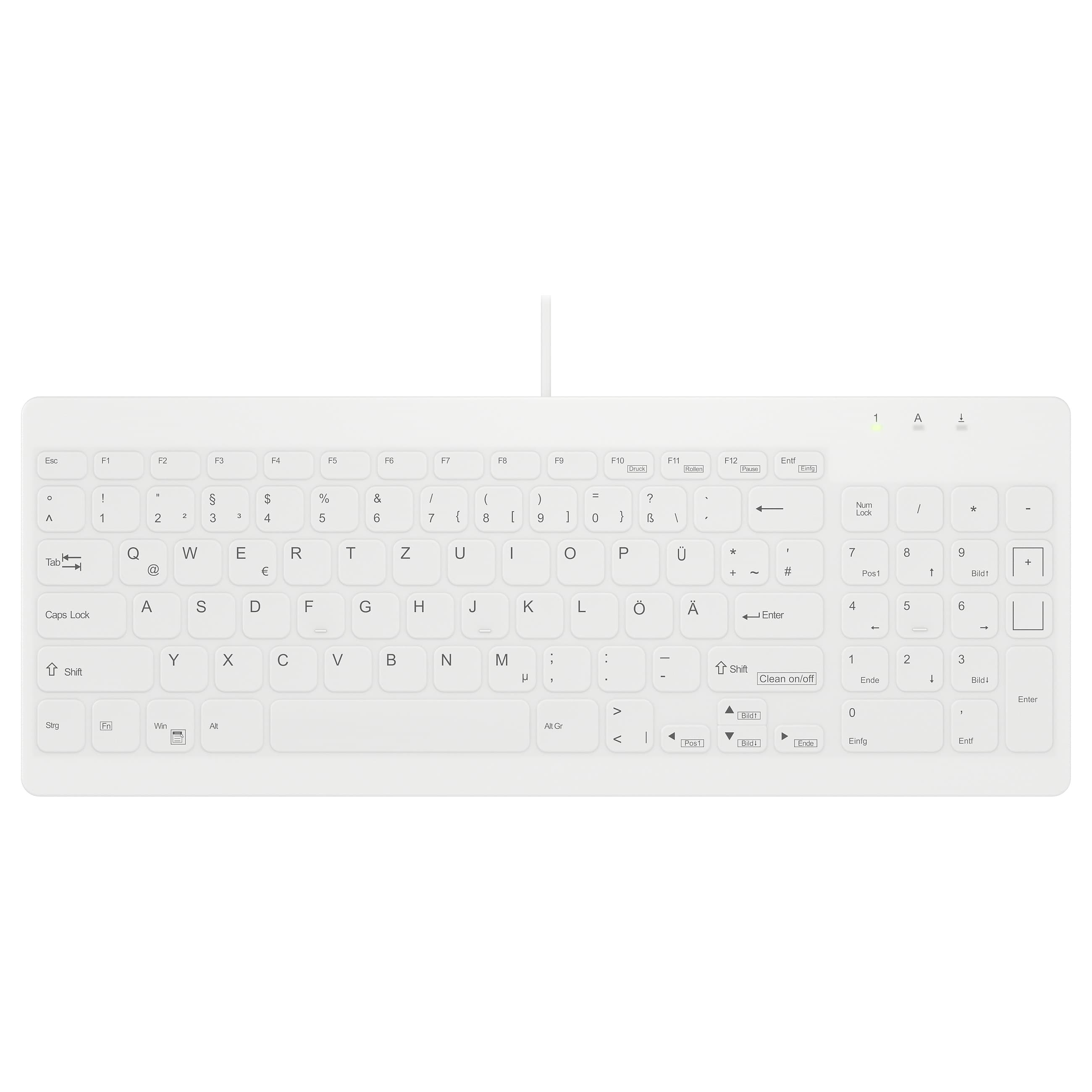 Contour Design Active Key Ak-C7012 Keyboard