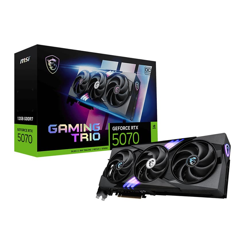 Msi Gaming Geforce Rtx 5070 12g Trio Oc