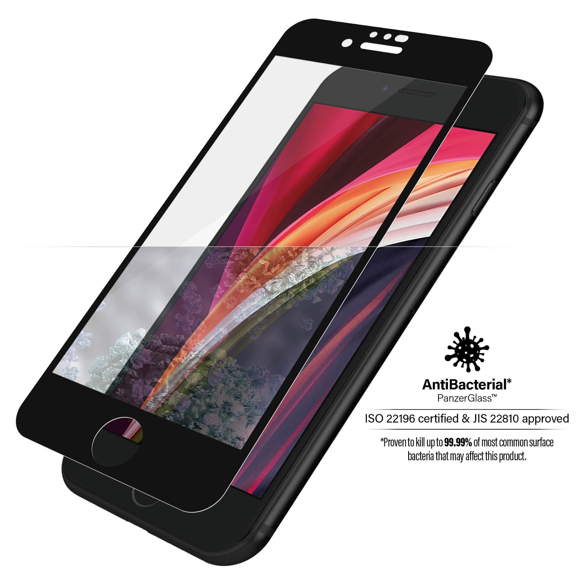 Panzerglass ® Screen Protector Iphone 8 | 7 | 6s | 6 | Se (2020/2022) | Edge-To-Edge