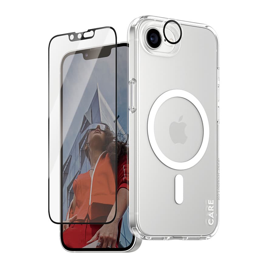 Panzerglass ® | Care By ® Flagship 3-In-1 Bundle Iphone 16e