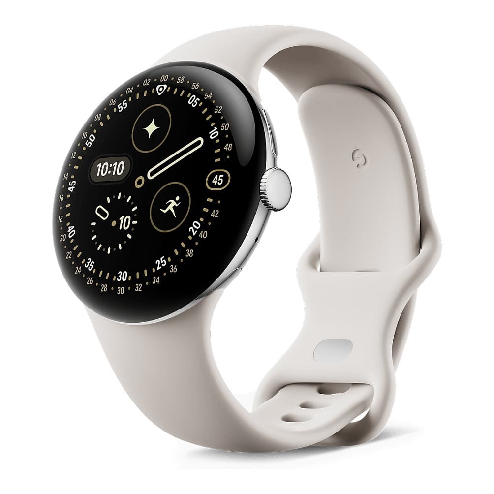 Google Pixel Watch 4 (45mm) Lte Silber/Porclain