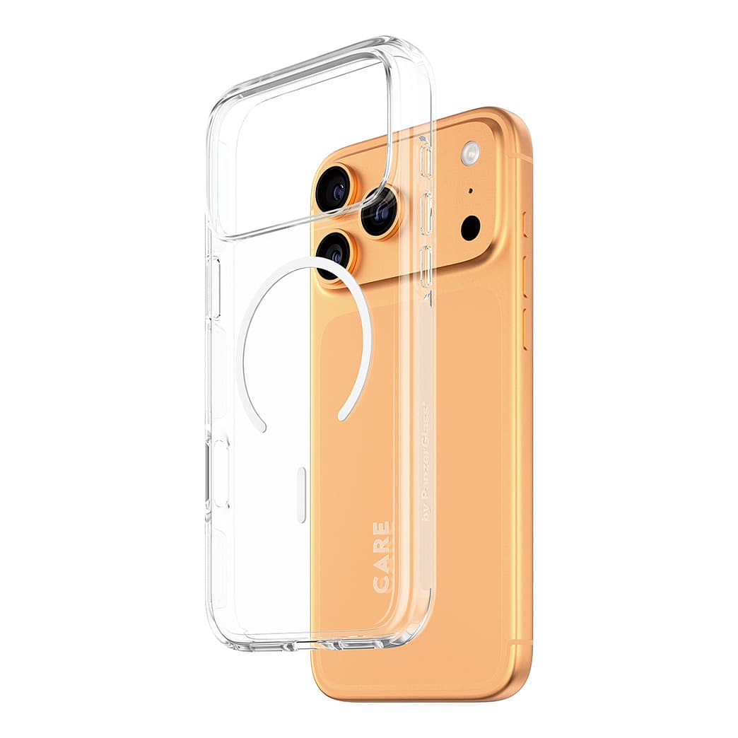 Panzerglass Careâ„¢ By ® Urban Explorer Case Transparent W. White Magsafe Iphone 17 Pro Max Mobile Phone Case