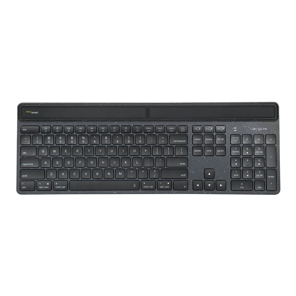Targus Sustainable Energy Harvesting Ecosmart Keyboard