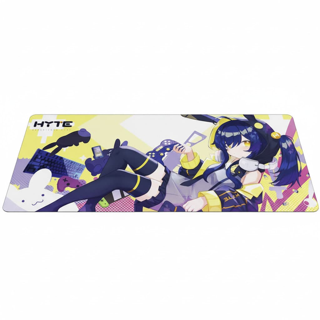 Hyte Bunny Splash Desk Pad