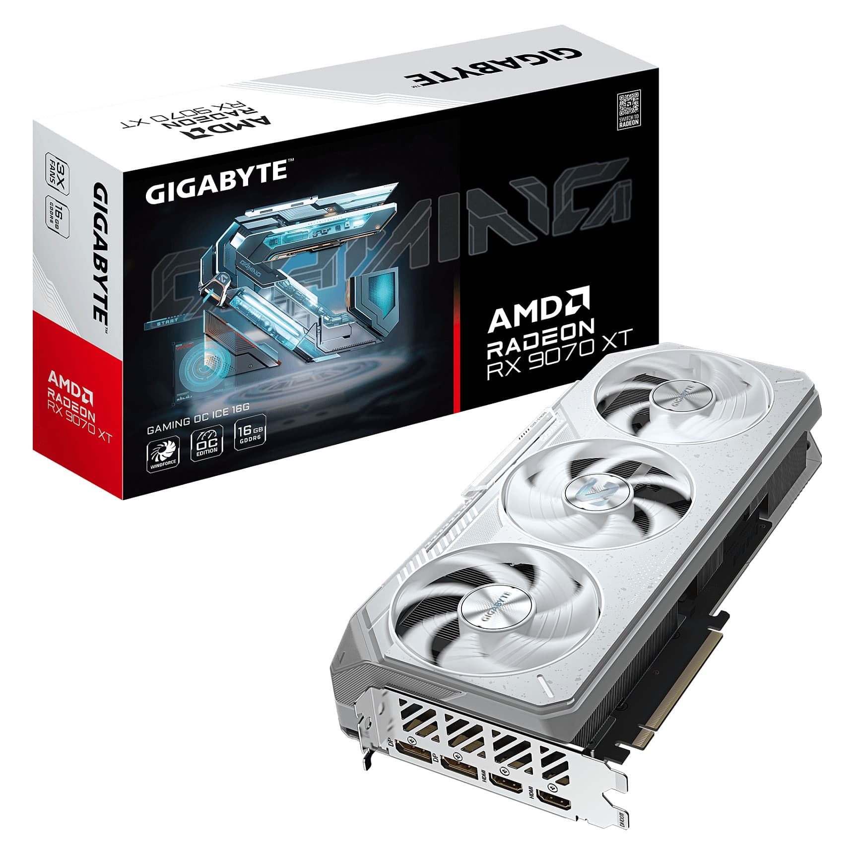 Gigabyte Radeon Rx 9070 Xt Gaming Oc Ice 16g