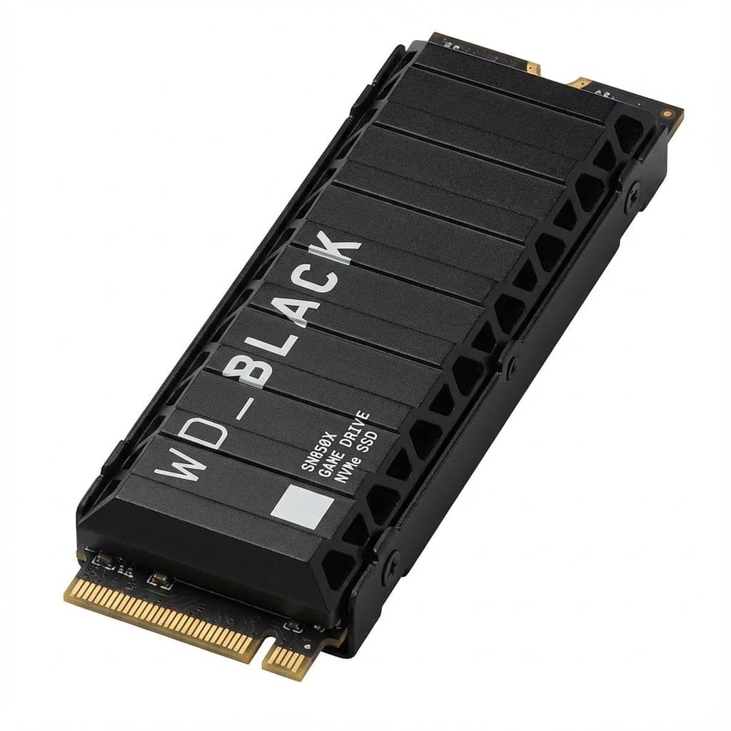 M.2 8tb Wd_Black Sn850x Nvme Wdbb9h0080bnc 2280 Pcie 4.0 (Nvme) - Integrierter Khlkrper