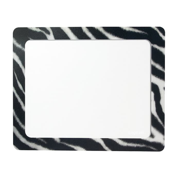 Logilink Mauspad Fotorahmen ""Zebra Design"" Extra Dünn