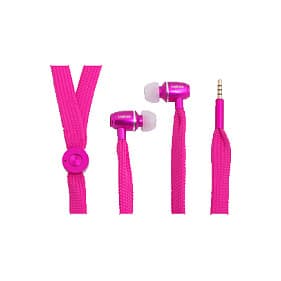 Logilink Stereo In-Ear Headset Mit Mikro, 1x 3,5mm, Pink