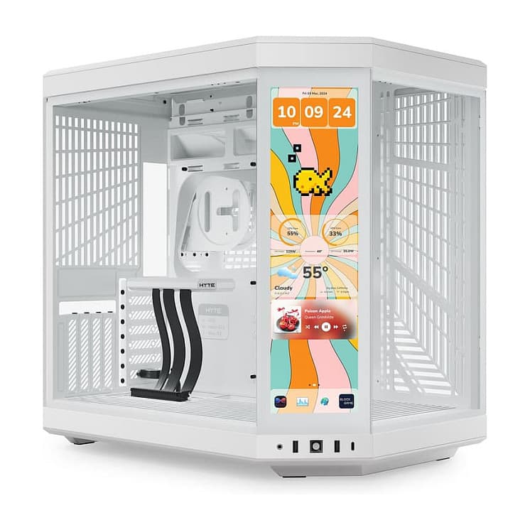 Hyte Y70 Midi Tower Touch Infinite Snow White