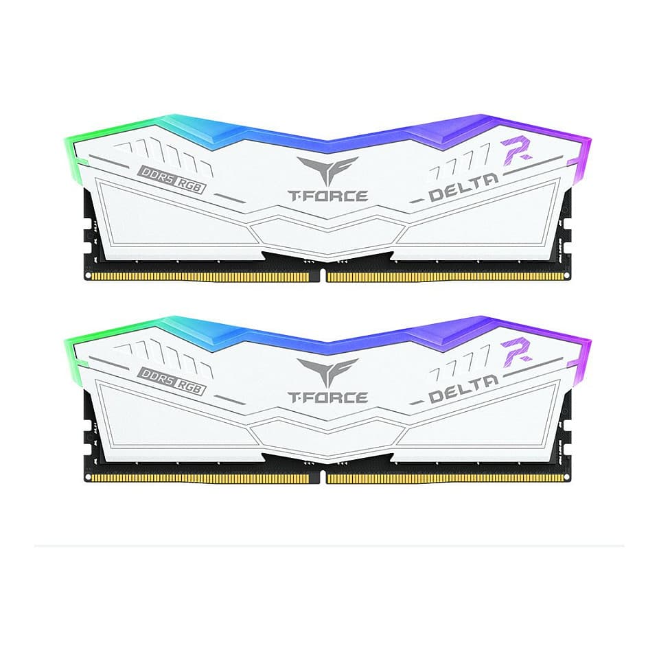 32gb Team Group D516gb 6400-32 Rgb Wh K2 Tem (Wei, Ff4d532g6400hc32adc01, Delta Rgb, Intel Xmp)