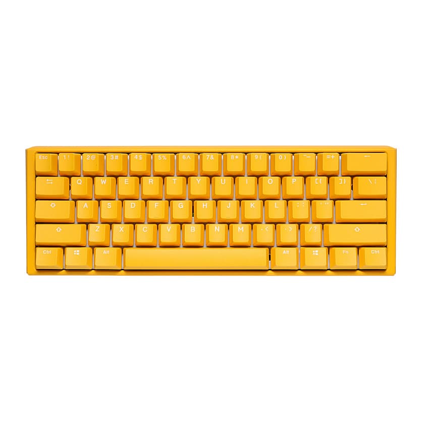 Ducky One 3 Yellow Mini Gaming Tastatur, Rgb Led - Mx-Red