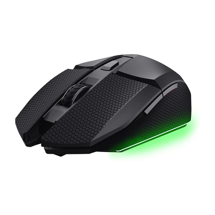Trust Gaming Gxt122 Felox+ Dual Wireless Gaming Maus Kabellose Beleuchtete Gaming-Maus Mit 12.000 Dpi Für Präzise Steuerung Duale Kabellose Konnek