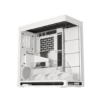 Havn Hs 420 Vgpu Pc-Gehäuse, Midi-Tower, E-Atx, Tempered Glass, Pcie 5.0 Riser Kabel - Weiß