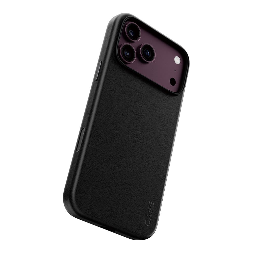 Care By Panzerglass Solo Vegan Leather Case Schwarz M. Magsafe Iphone 17 Pro Max