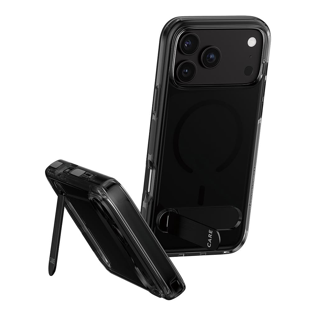 Care By Panzerglass Kickstand Case Smokey M. Schwarz Magsafe Iphone 17 Pro Max