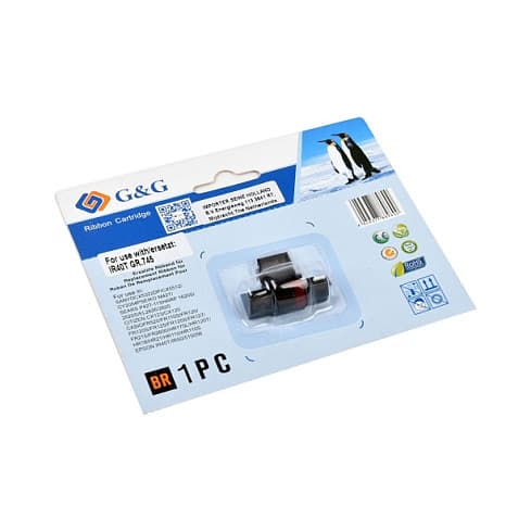 G&G Farbrolle Kompatibel Mit Epson Ir40t Bk/Rt