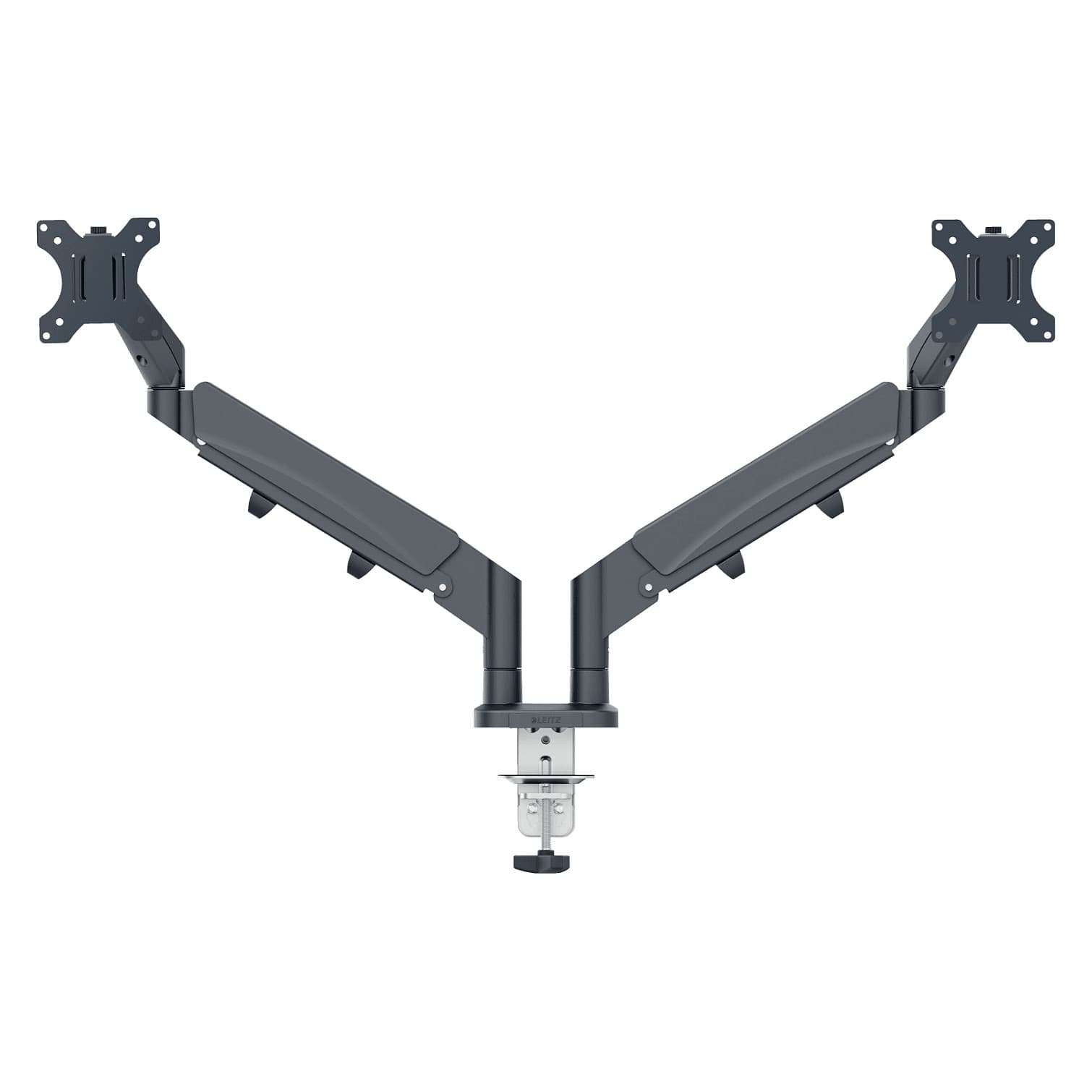 Leitz Monitor-Halterung Dual Dunkelgrau