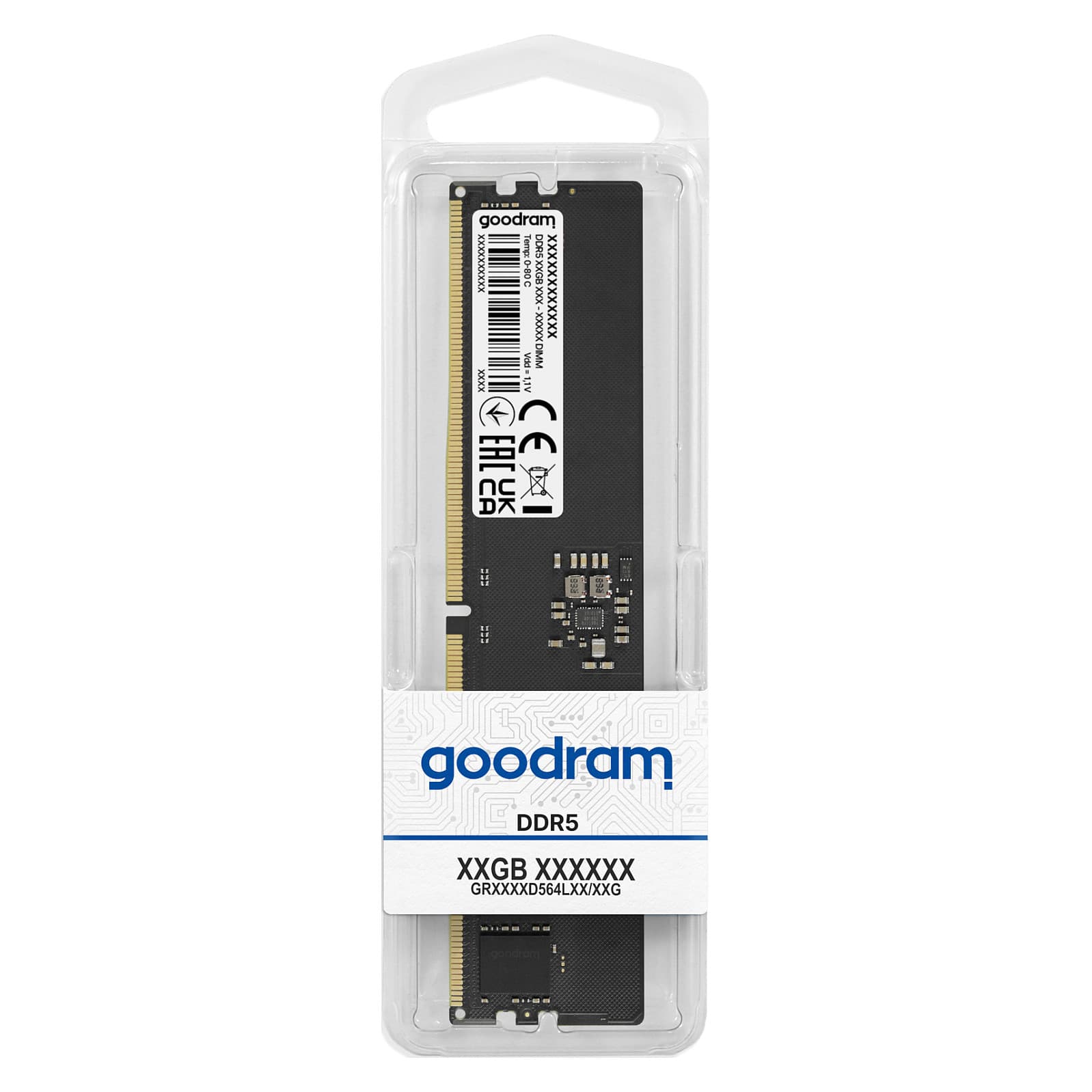 8gb (1x8gb) Goodram 5600mhz Cl46 1,1v