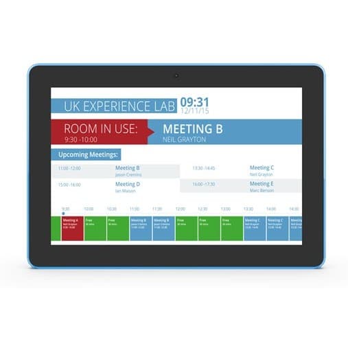 Allnet Meetingraum Rgb Led Tablet 10 Zoll Rk3568 Android 11 Und Nfc/Rfid Farbe Schwarz