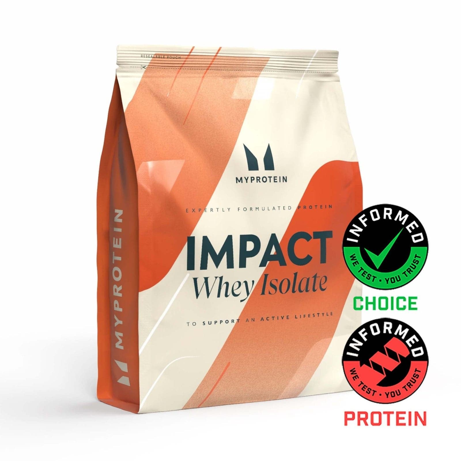 Impact Whey Isolate - 390g - 15portionen - Erdbeer-Sahne