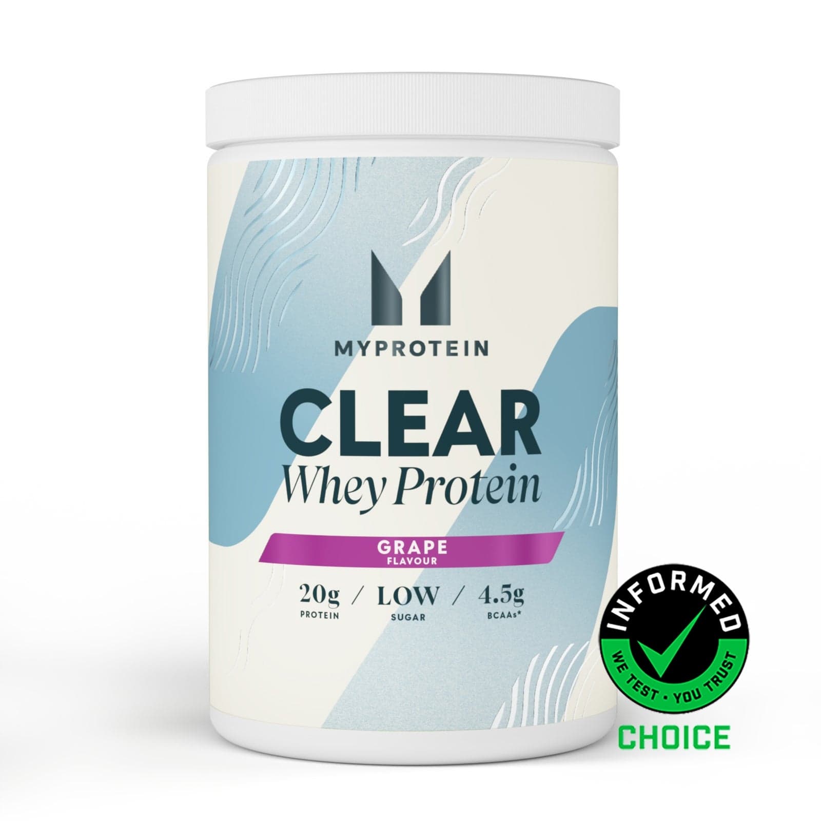 Clear Whey Isolat - 500g - 20portionen - Traube