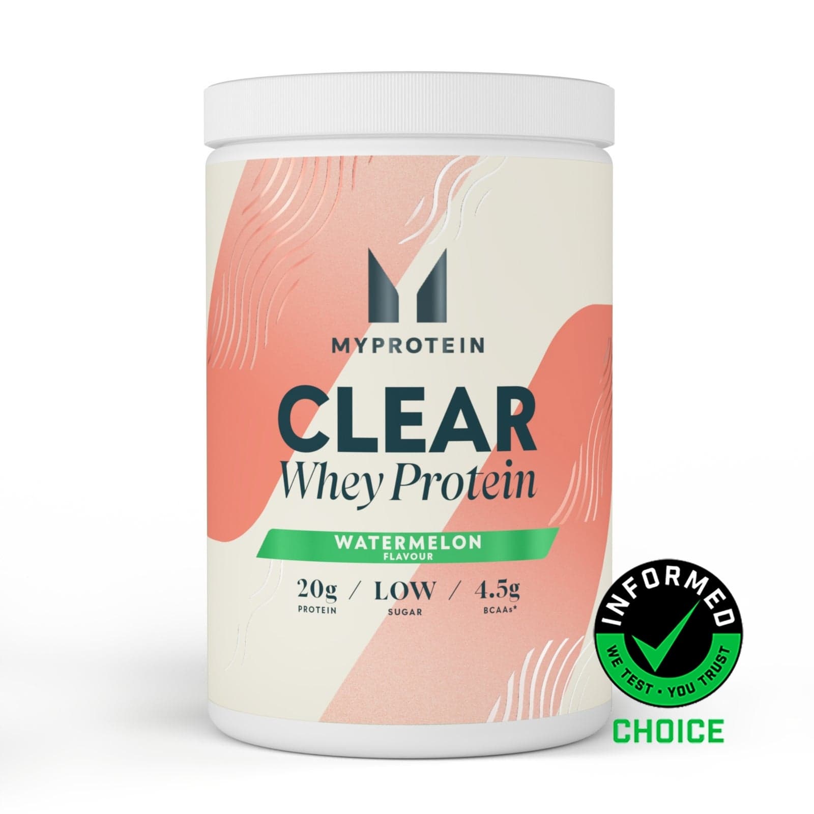 Clear Whey Isolat - 875g - 35portionen - Wassermelone