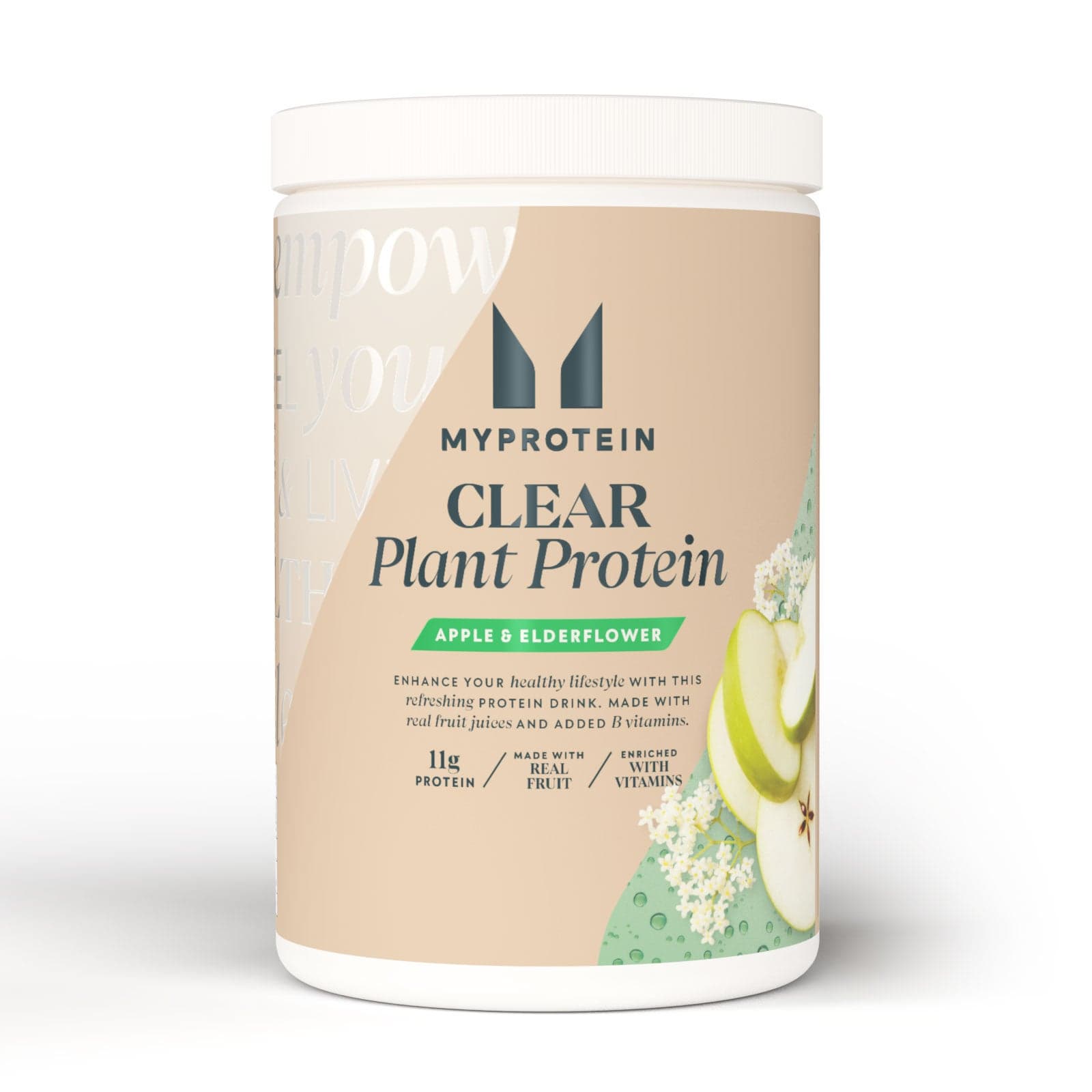 Clear Vegan Protein - 20portionen - Apple & Elderflower