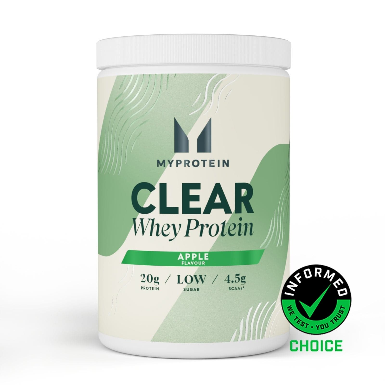 Clear Whey Isolat - 875g - 35portionen - Apfel