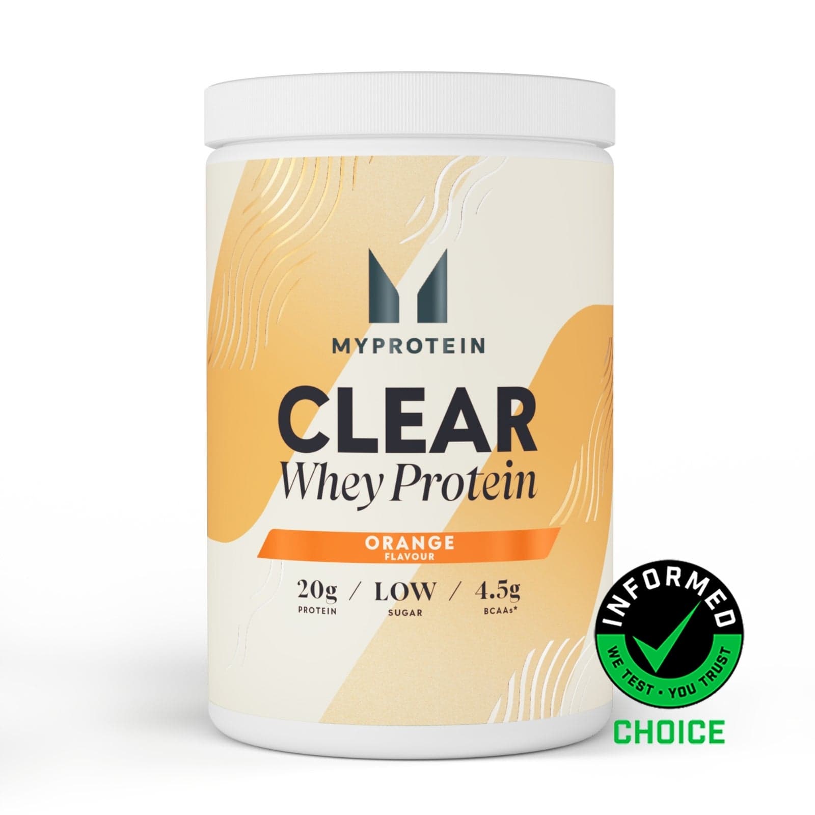 Clear Whey Isolat - 875g - 35portionen - Orange