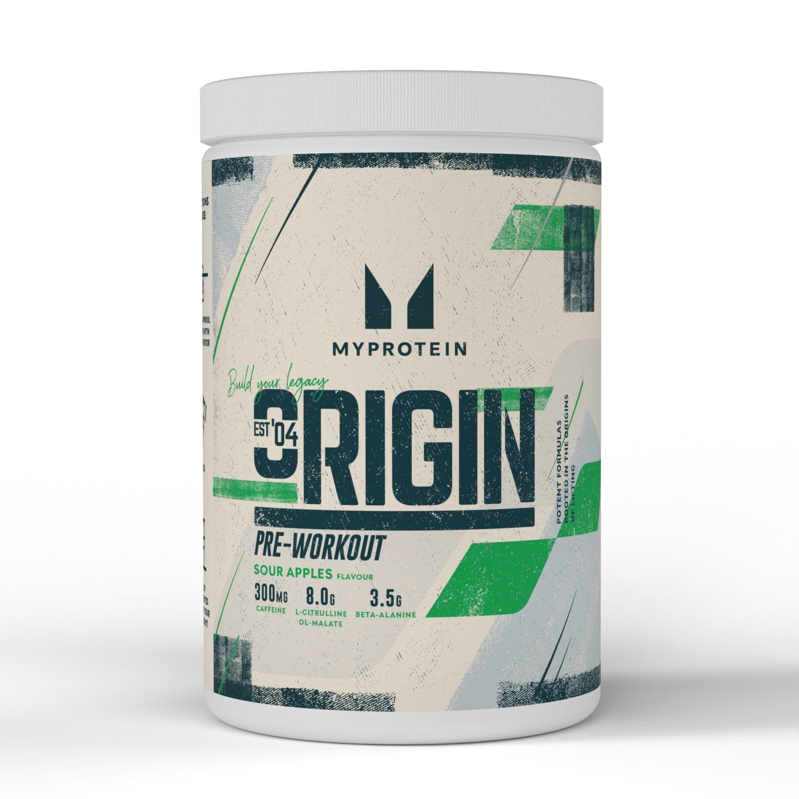 Origin Pre-Workout - 600g - 30portionen - Sour Apples