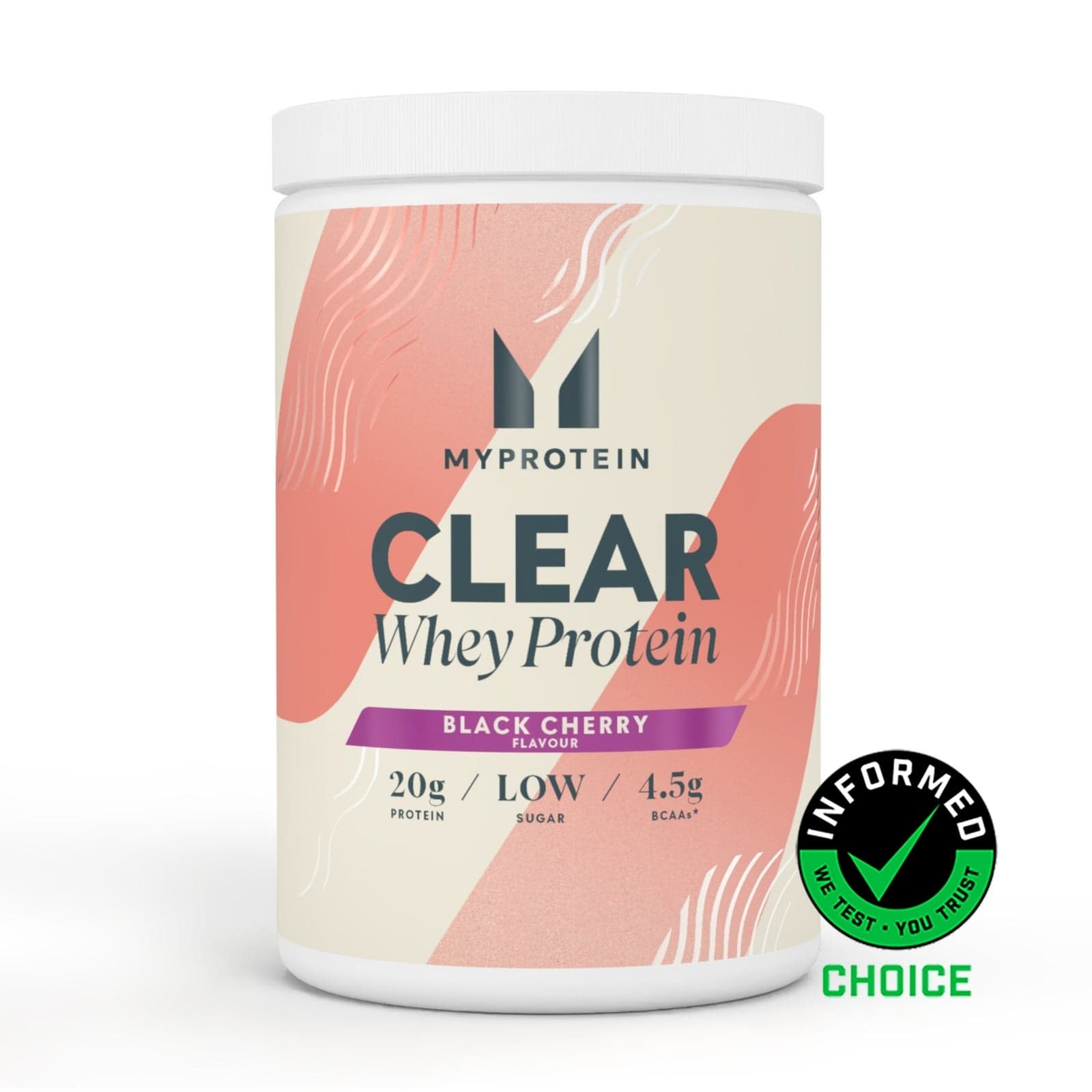 Clear Whey Isolat - 500g - 20portionen - Black Cherry