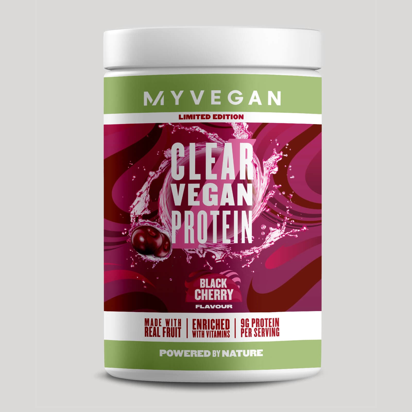 Clear Vegan Protein - 20portionen - Black Cherry