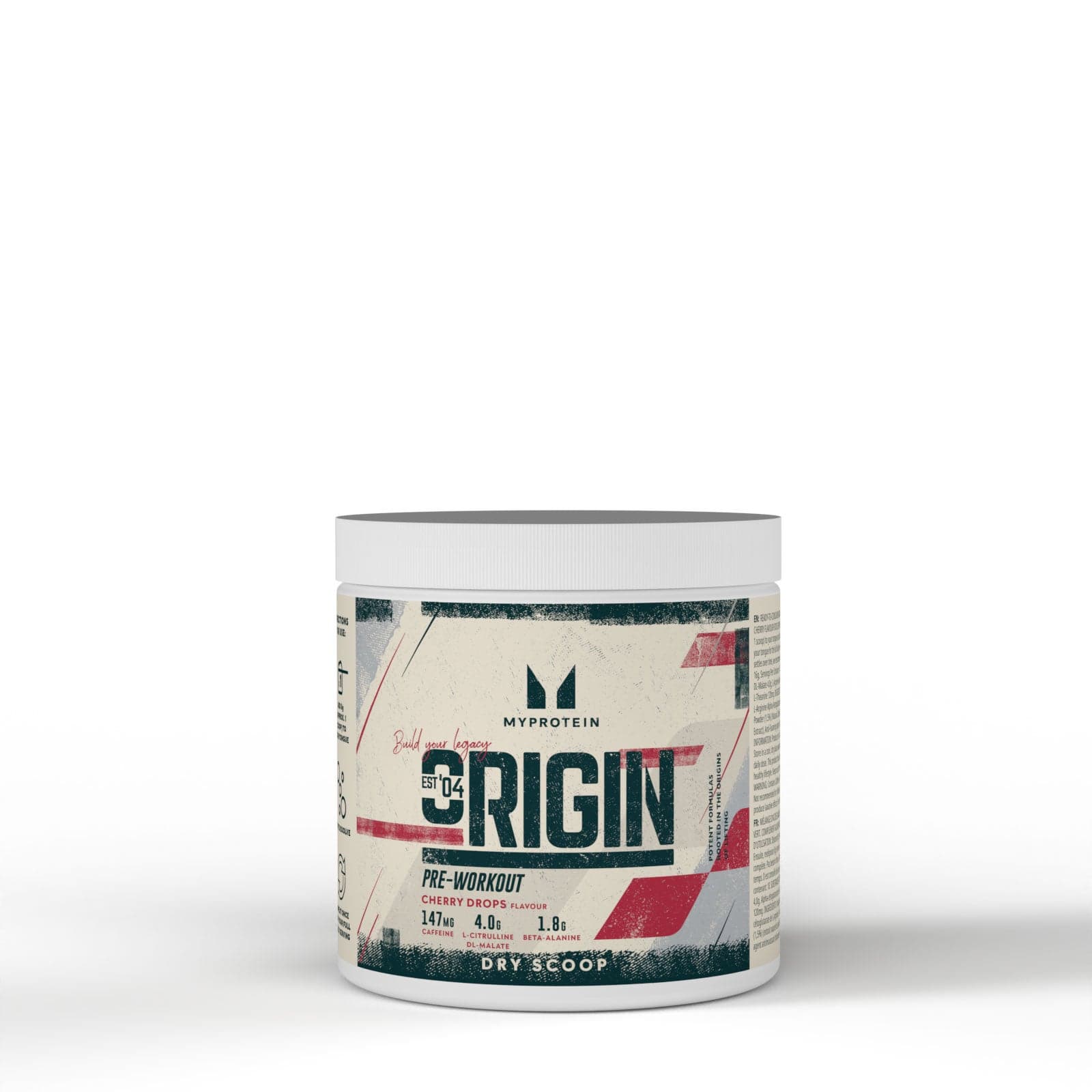 Myprotein Origin Pre-Workout Dry Scoop - 18portionen - Cherry Drops