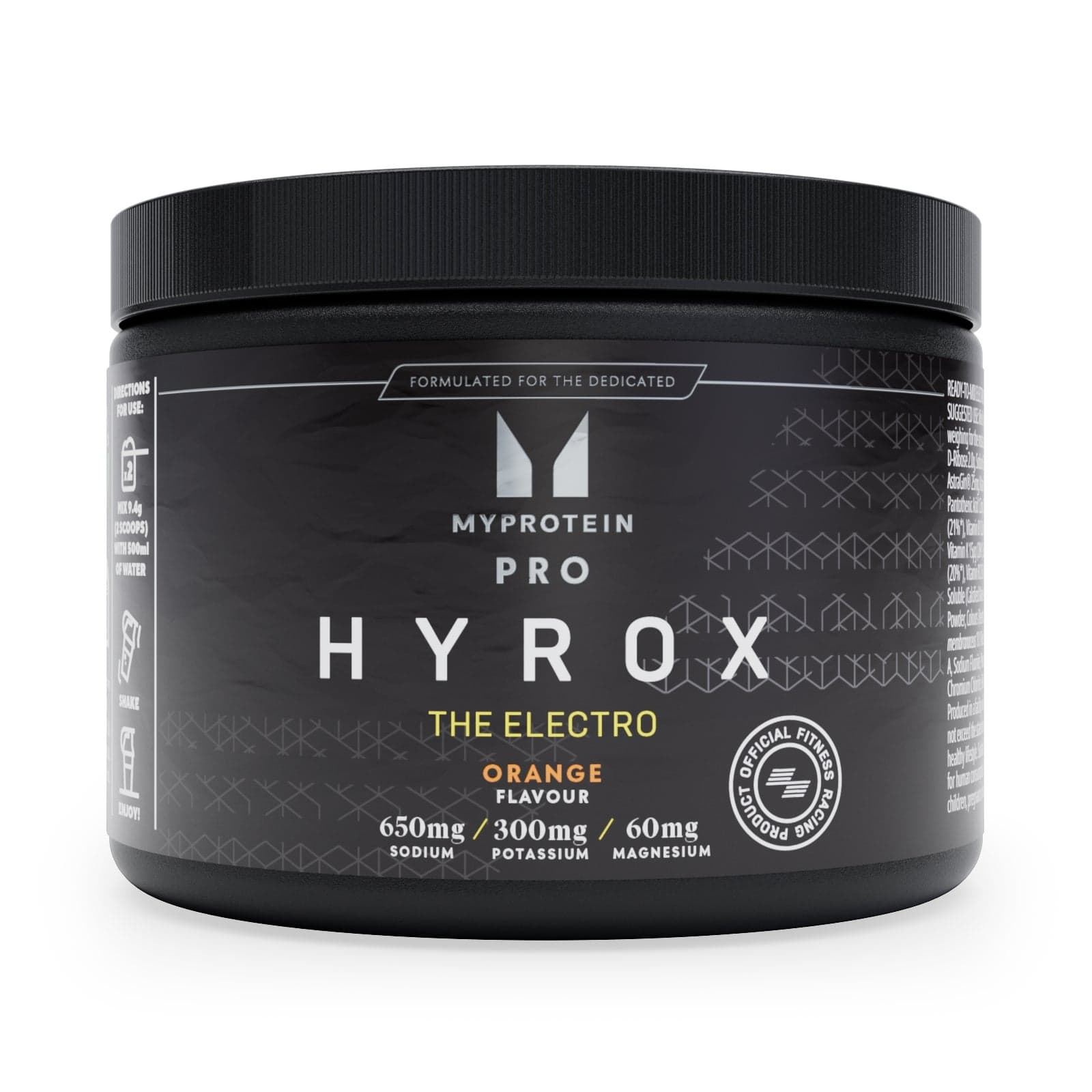The Electro – Hyrox - 30portionen - Orange