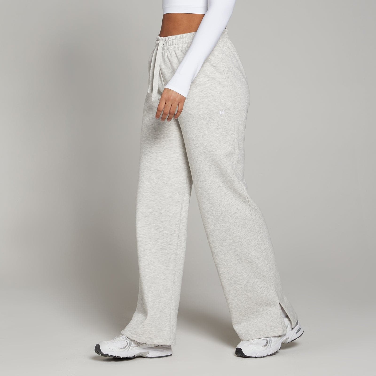 Mp Damen Basics Jogginghose Mit Geradem Bein – Hellgrau - S