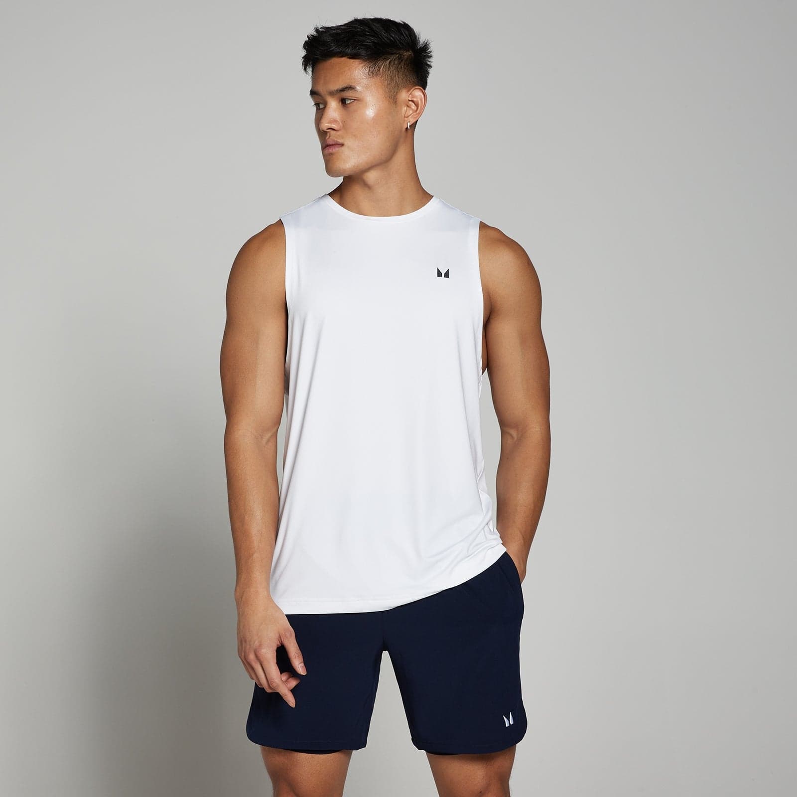 Mp Herren Trainings-Tanktop – Weiß - M