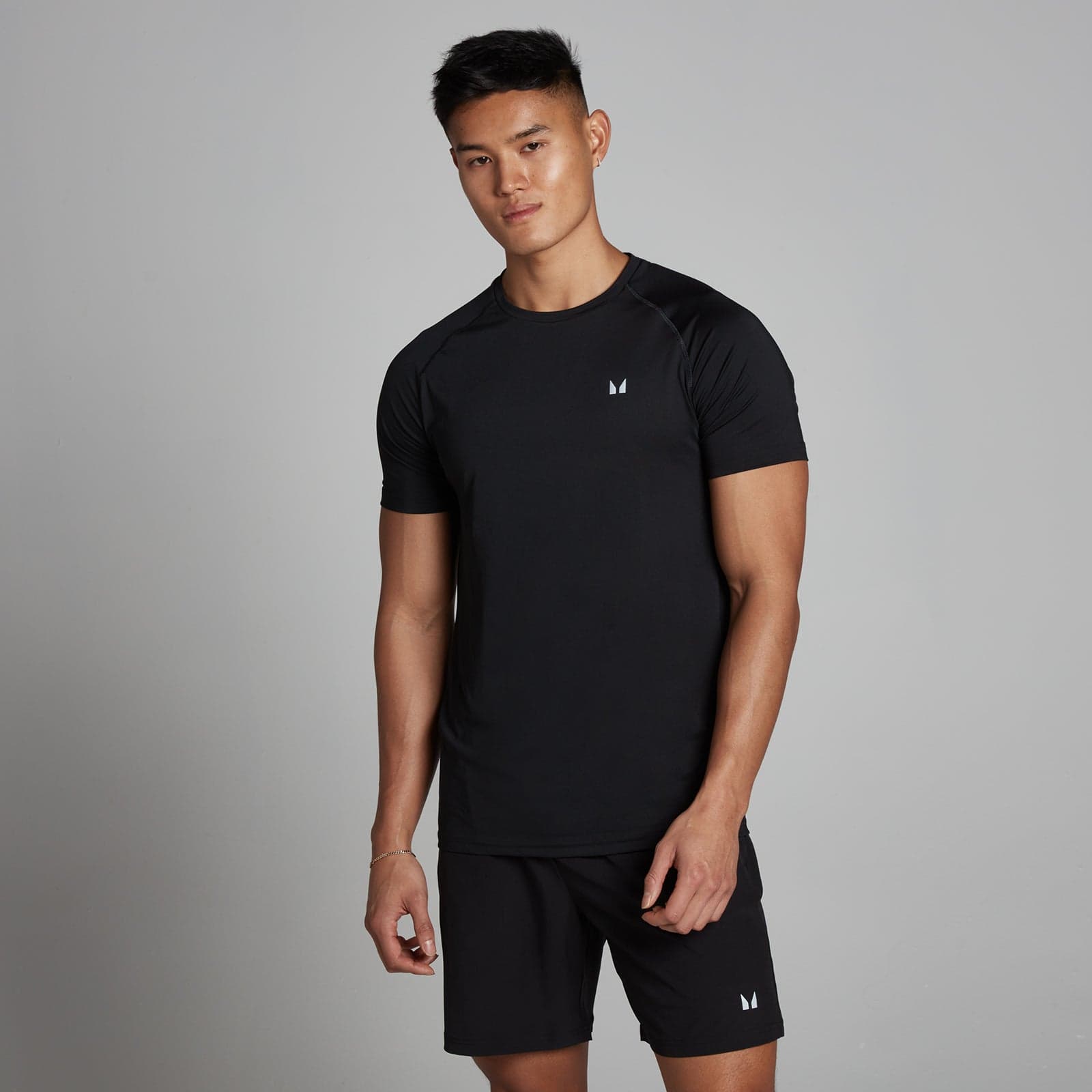 Mp Herren Training Kurzarm-T-Shirt – Schwarz - Xxxl
