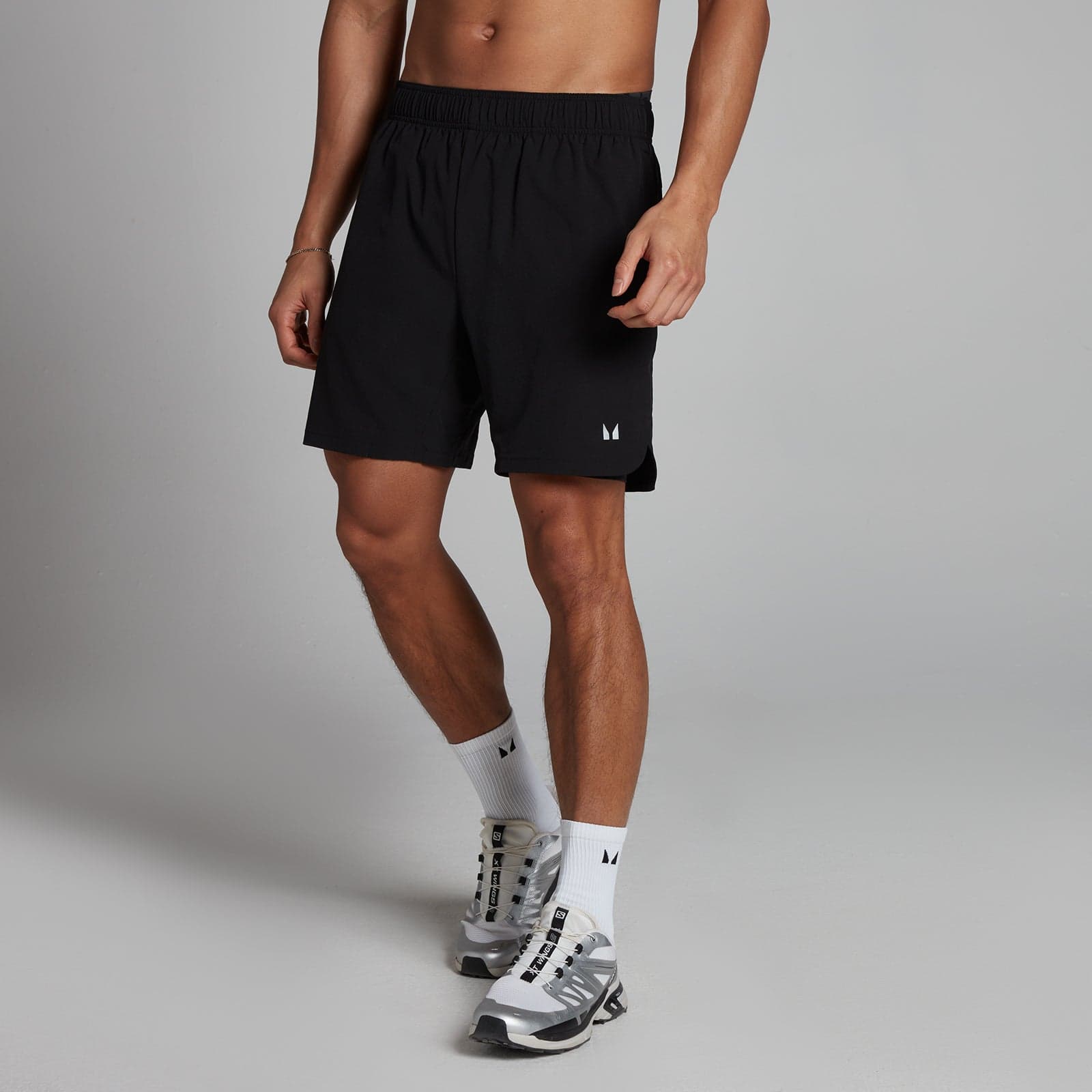 Mp Herren 2-In-1-Trainingsshorts — Schwarz - L