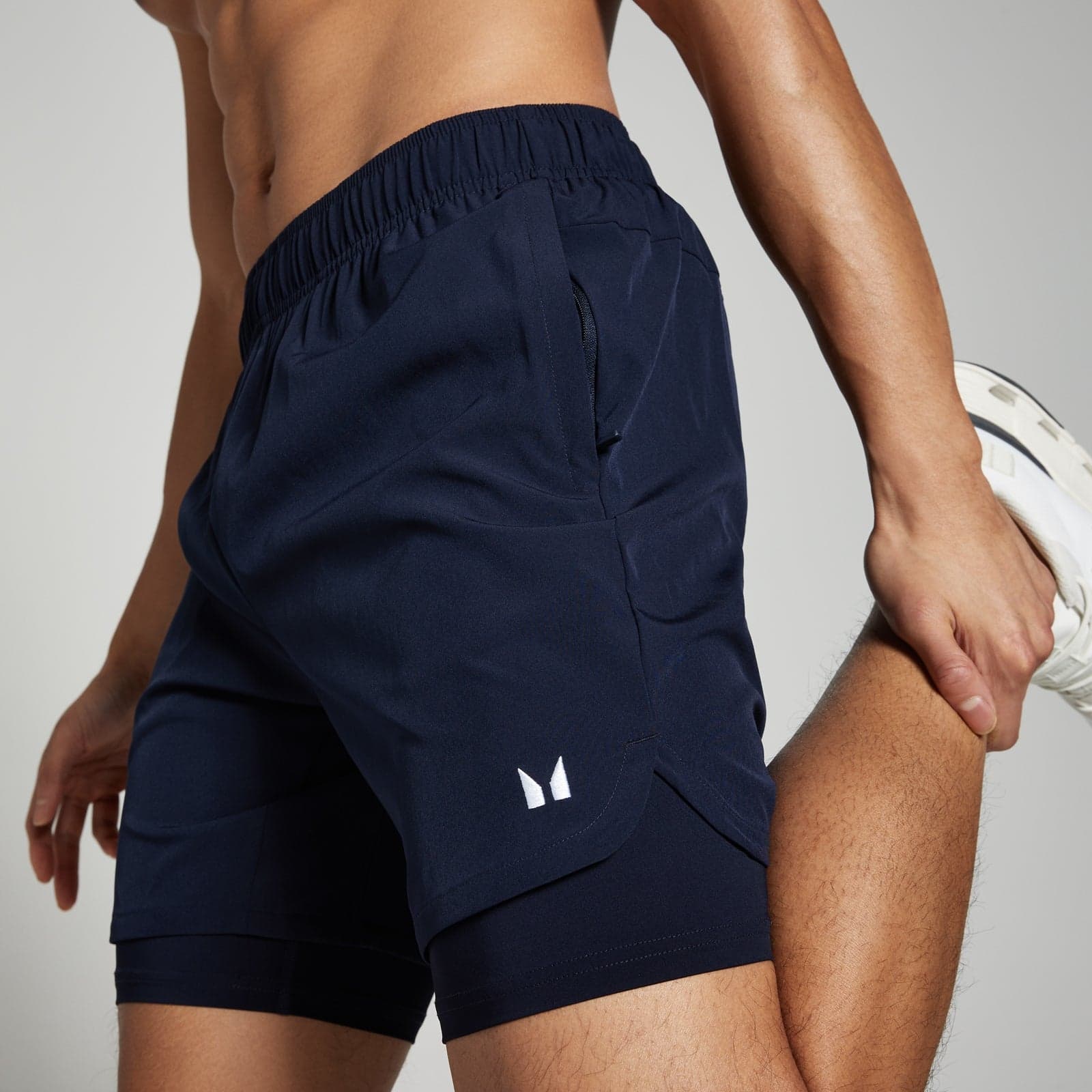 Mp Herren 2-In-1-Trainingsshorts — Navy - S
