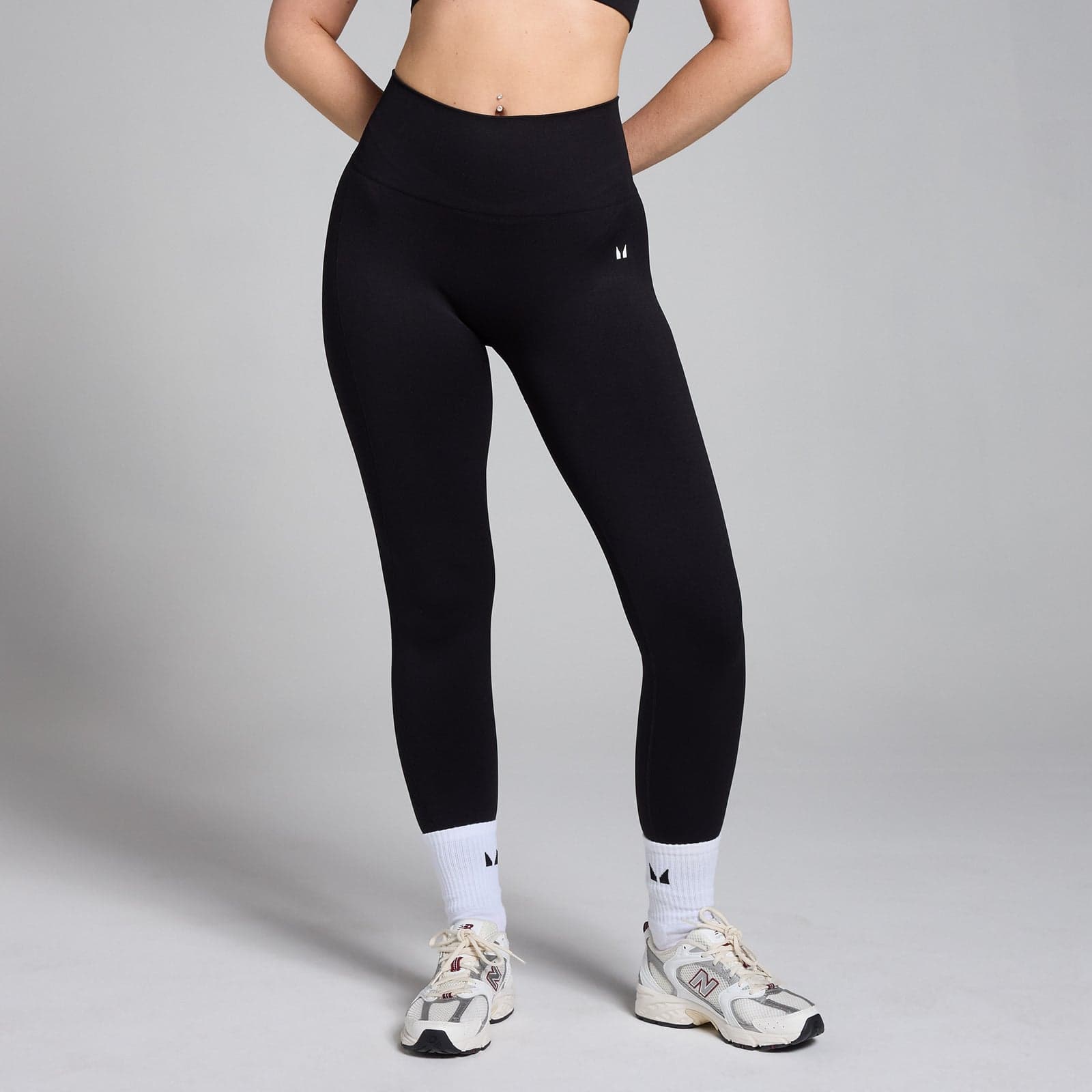 Mp Damen Shape Nahtlose Leggings — Schwarz - Xxs