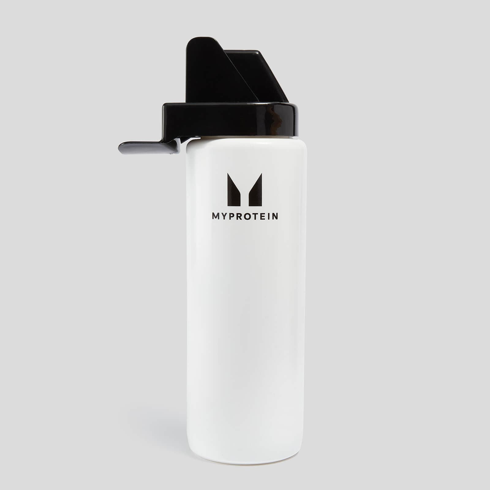 Myprotein Hybrid Wasserflasche – Transparent/Schwarz