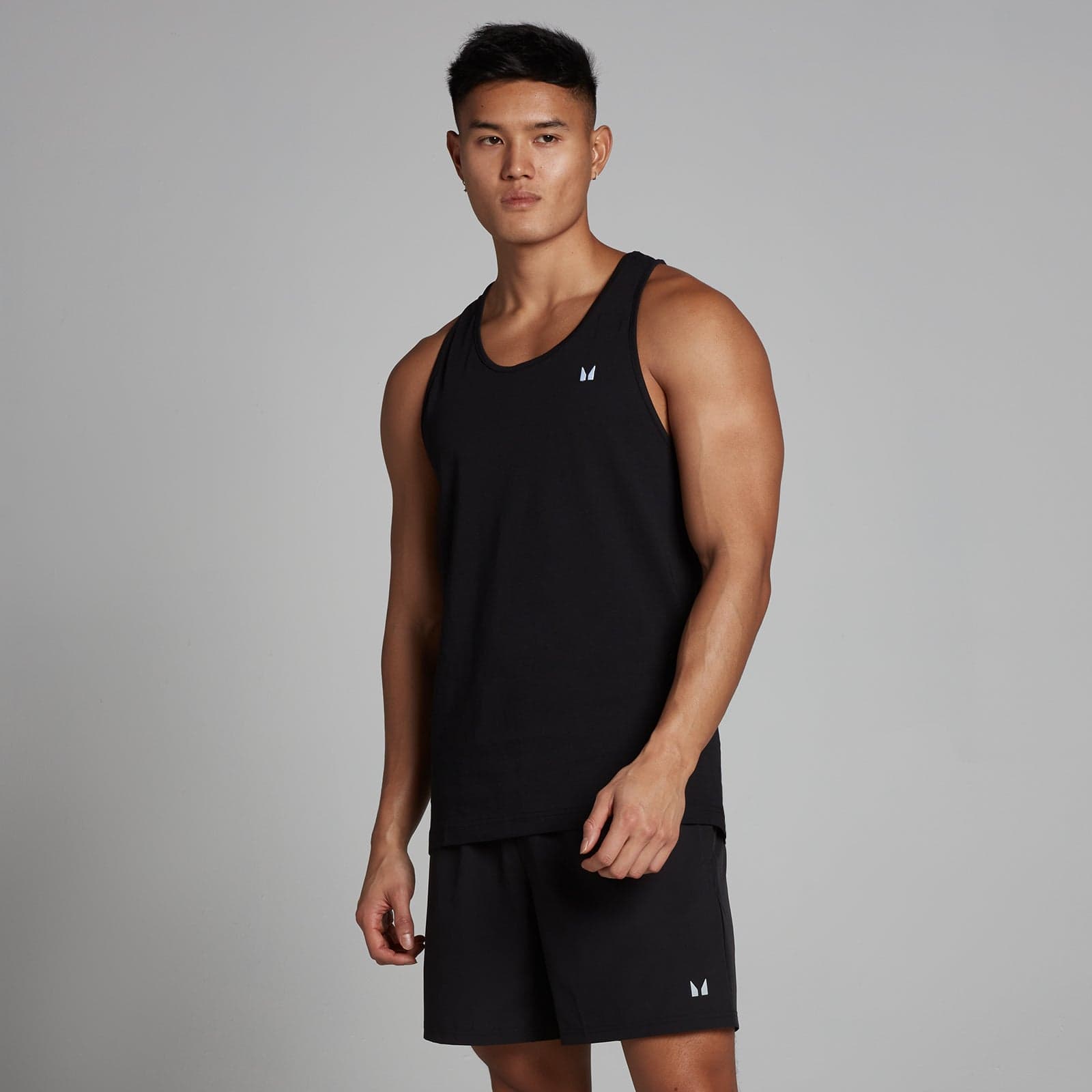 Mp Herren Rest Day Stringer-Top – Schwarz - L