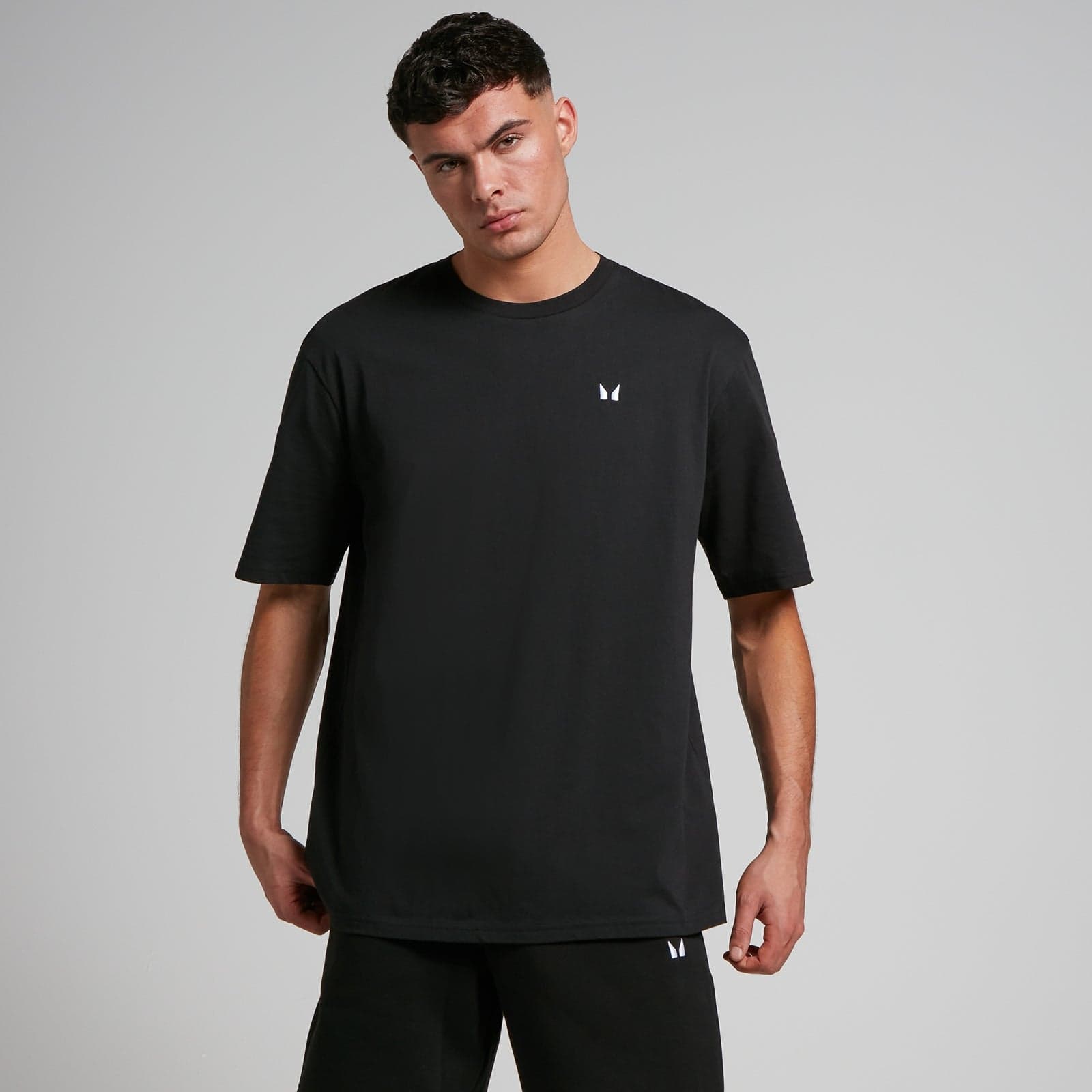 Mp Herren Rest Day Oversize-T-Shirt – Schwarz - Xxs